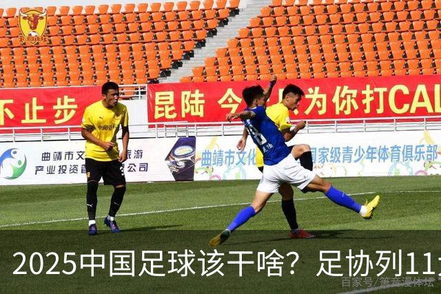 2025中国足球该干啥？足协列11大任务！
